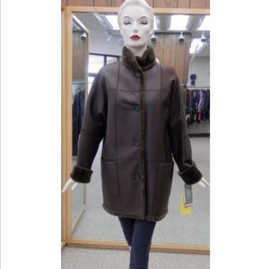 CLEARANCE Dominic Bellissimo 32" Brown Fur Shearling